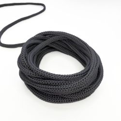 Шнур для одежды d-4.5мм, цвет Серый (на отрез)  в Магадане