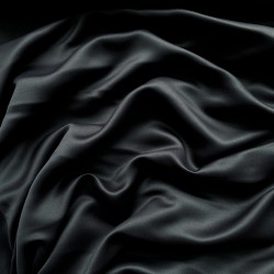 Светозатемняющая ткань для штор &quot;Блэкаут&quot; 95% (Blackout), цвет Черный (на отрез)  в Магадане