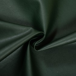 Эко кожа (Искусственная кожа), цвет Темно-Зеленый (на отрез)  в Магадане