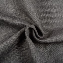 Ткань Рогожка (мебельная), цвет Серый (на отрез)  в Магадане