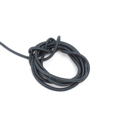 Шнур (Резинка) шляпный 3мм, цвет Серый (на отрез)  в Магадане