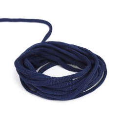 Шнур для одежды d-4.5мм, цвет Синий (на отрез)  в Магадане