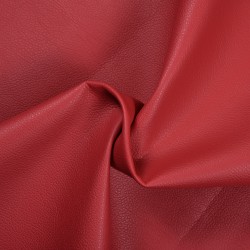Эко кожа (Искусственная кожа), цвет Красный (на отрез)  в Магадане
