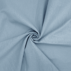 Ткань Перкаль, цвет Серый (на отрез) (100% хлопок) в Магадане